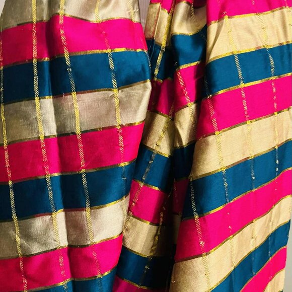 NWT Striped Handcrafted Scarf by Sana – 91x186 cm - Picture 9 of 14